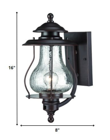 Antique Bronze Oil Lantern Hanging Light on Sale