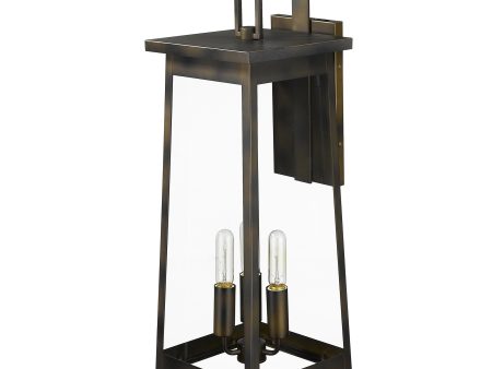 Alden 3-Light Oil-Rubbed Bronze Wall Light Supply