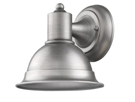 Brushed Silver Aluminum Wall Sconce Online Hot Sale