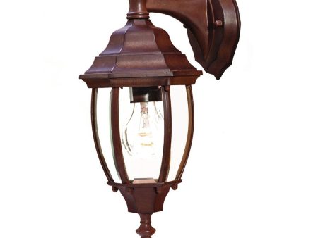 Dark Brown Hanging Globe Lantern Wall Light For Cheap