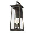 Alden 3-Light Oil-Rubbed Bronze Wall Light Supply