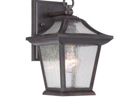 Matte Black Birdhouse Shape Outdoor Wall Light Online Sale