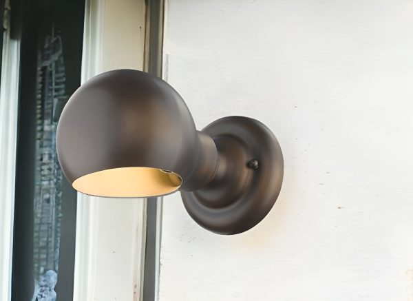 Antique Bronze Rounded Wall Sconce Online