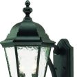 Two Light Matte Black Carousel Lantern Wall Light Online Hot Sale