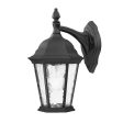 Two Light Matte Black Hanging Carousel Wall Light Cheap