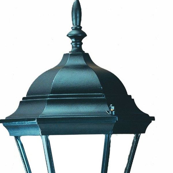 Matte Black Carousel Lantern Wall Light Fashion