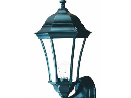 Matte Black Carousel Lantern Wall Light Fashion