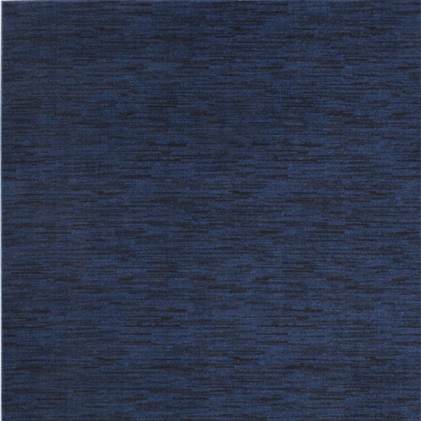 10  X 14  Midnight Blue Stain Resistant Indoor Outdoor Area Rug Sale