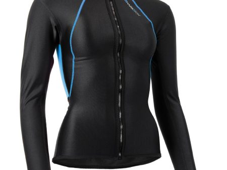 Sharkskin Chillproof Long Sleeve Full Zip Top - Women Online Hot Sale