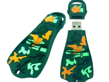 Scubapro Jet Fin USB Flash Drive Limited Edition    CAMO For Discount