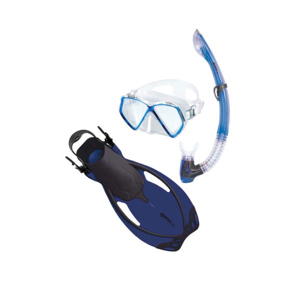 Mares Pirate Allegra Mask, Snorkel & Fins Set for Kids Fashion