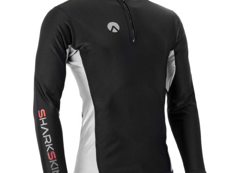 Sharkskin Chillproof Long Sleeve Chest Zip Top - Men Hot on Sale