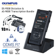 Olympus Pro Dictation & Transcription Bundle DS-9500 AS-9000 For Cheap