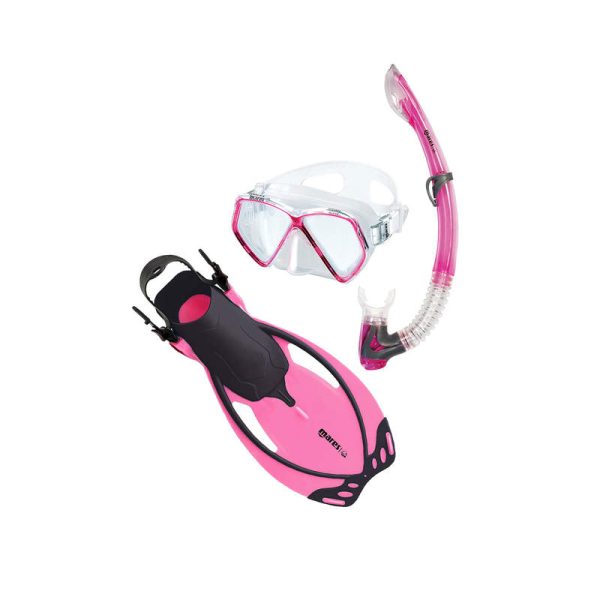 Mares Pirate Allegra Mask, Snorkel & Fins Set for Kids Fashion