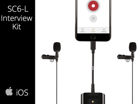 Rode SC6-L Professional Mobile iOS Interview Kit For Sale