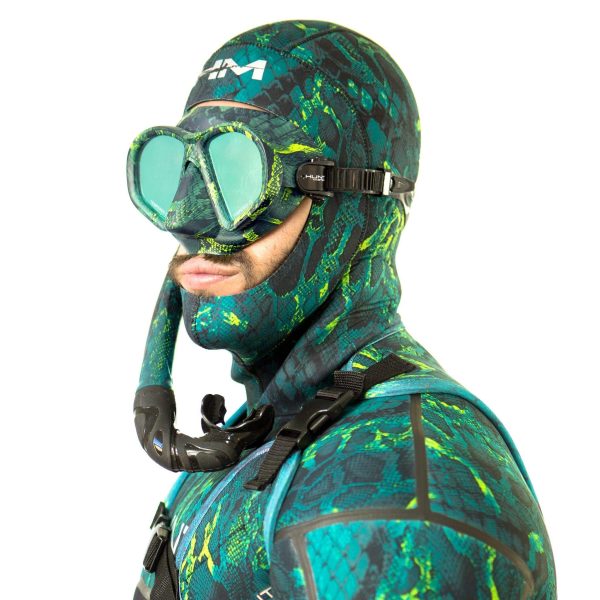 Hunt Master Harbinger Camo Diving Mask with Matching Camo Container For Cheap