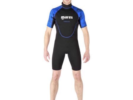 Mares Steamer Shorty Manta Wetsuit 2.2mm - Men Supply