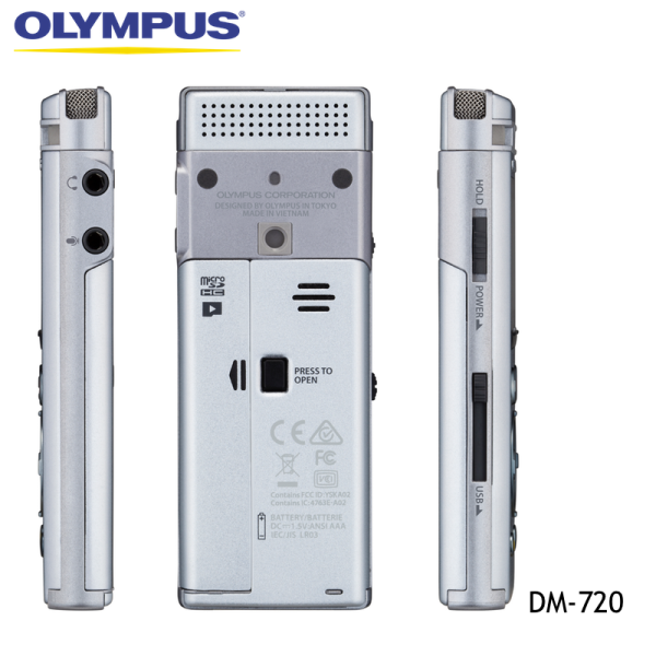 Olympus DM-720 Meeting and Interview Recorder - 4Gb For Sale