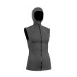 Sharkskin T2 Chillproof Full Zip Vest With Hood - Women For Cheap