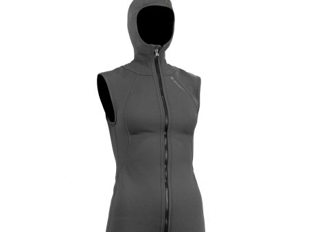 Sharkskin T2 Chillproof Full Zip Vest With Hood - Women For Cheap